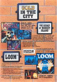 Advert for Loom on the Atari ST.