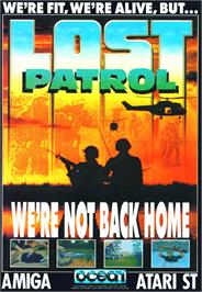 Advert for Lost Patrol on the Microsoft DOS.