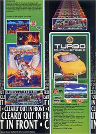 Advert for Lotus Turbo Challenge 2 on the Commodore Amiga.