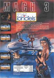 Advert for Mach 3 on the MSX 2.