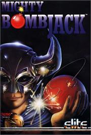 Advert for Mighty Bombjack on the Commodore Amiga.