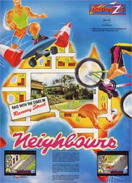 Advert for Neighbours on the Atari ST.