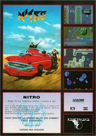 Advert for Nitro on the Commodore Amiga.
