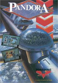 Advert for Pandora on the Commodore Amiga.
