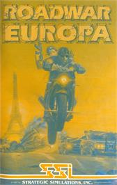 Advert for Roadwar Europa on the Commodore 64.