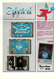 Advert for Spherical on the Commodore Amiga.