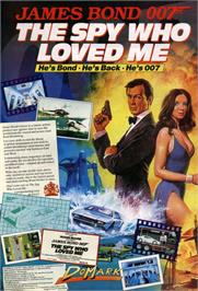 Advert for Spy Who Loved Me on the Amstrad CPC.