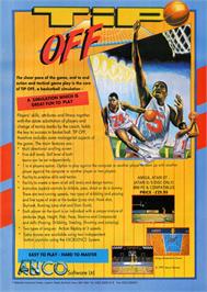 Advert for Tee Off on the Commodore Amiga.