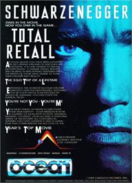 Advert for Total Recall on the Atari ST.