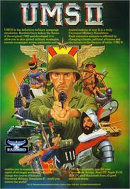Advert for UMS II: Nations at War on the Commodore Amiga.
