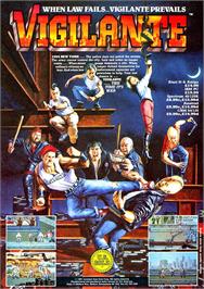 Advert for Vigilante on the Atari ST.