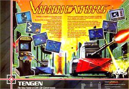 Advert for Vindicators on the Atari ST.