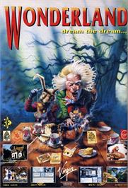 Advert for Wonderland on the Microsoft DOS.