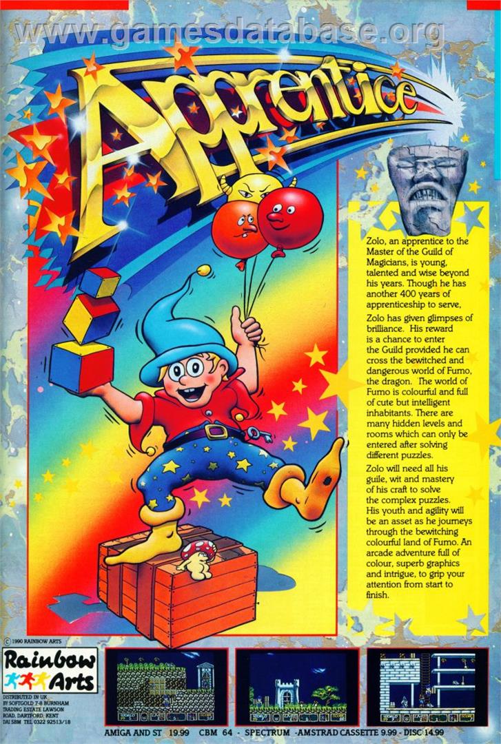 Apprentice - Atari ST - Artwork - Advert