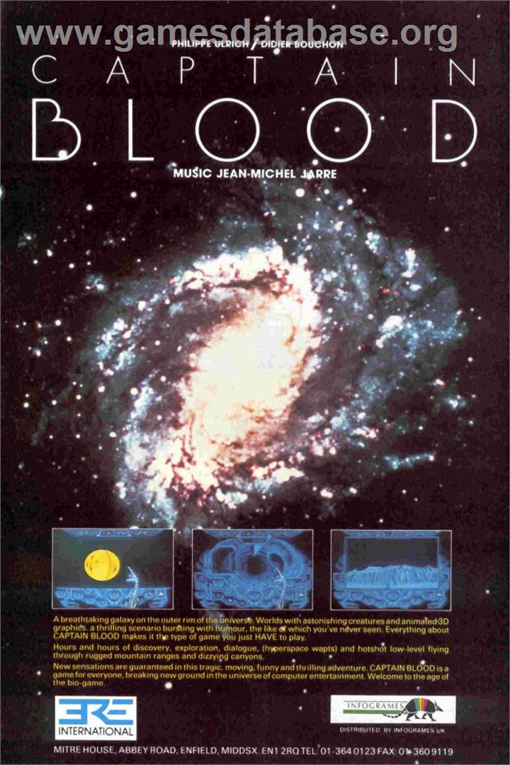 Captain Blood - Atari ST - Artwork - Advert