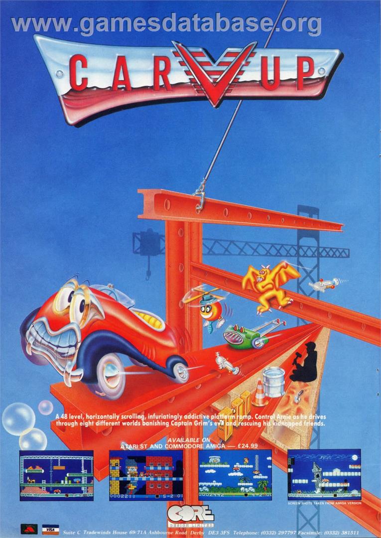 Car-Vup - Commodore Amiga - Artwork - Advert