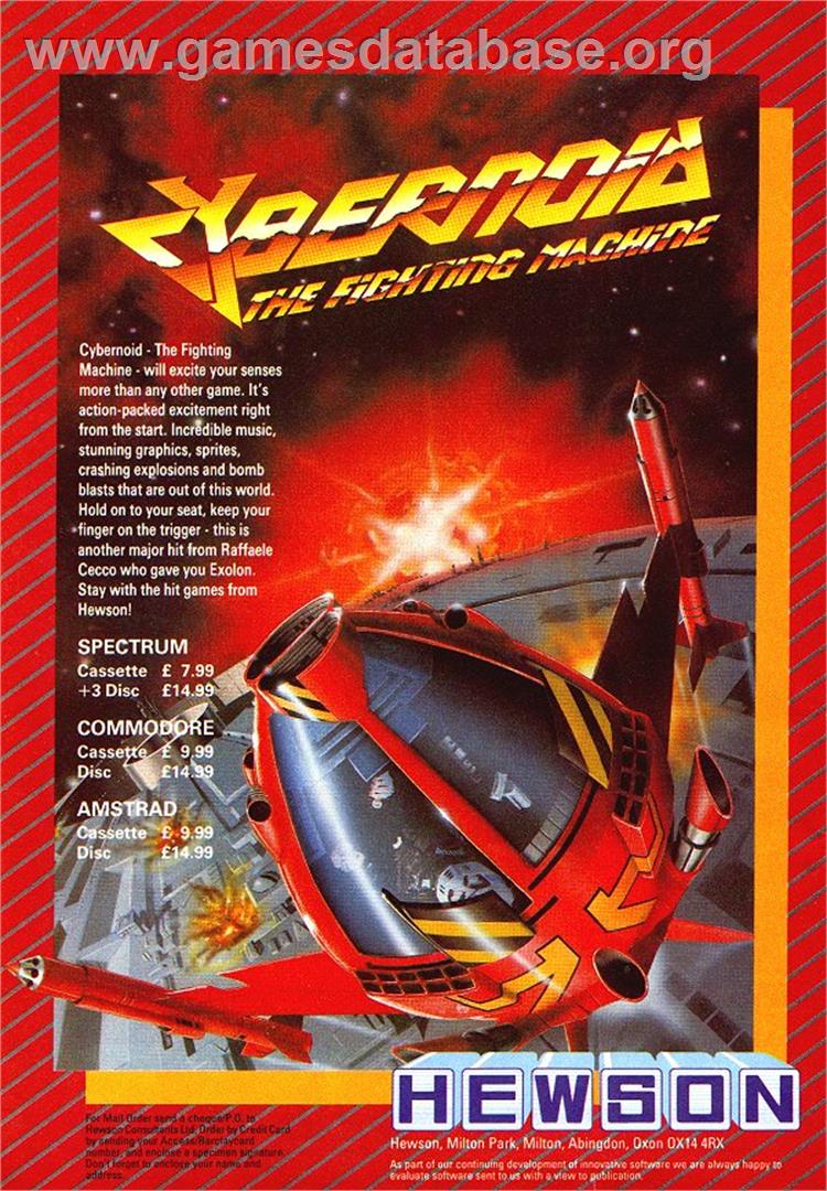 Cybernoid: The Fighting Machine - Atari ST - Artwork - Advert