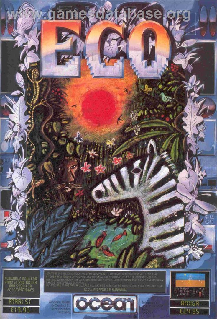 Eco - Commodore Amiga - Artwork - Advert