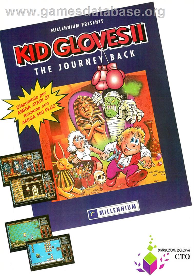 Kid Gloves II: The Journey Back - Atari ST - Artwork - Advert