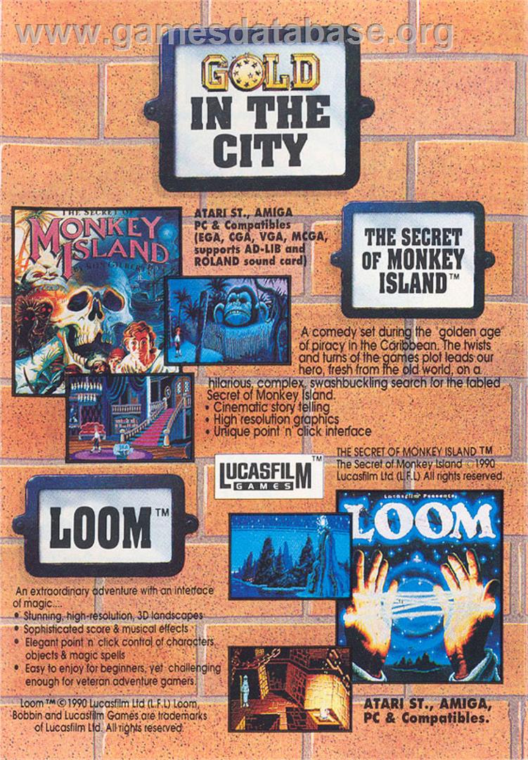 Loom - Commodore Amiga - Artwork - Advert
