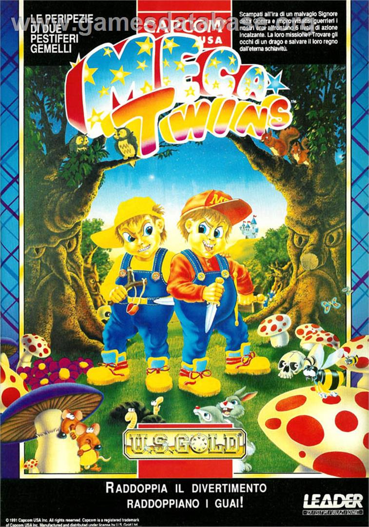 Mega Twins - Sega Genesis - Artwork - Advert