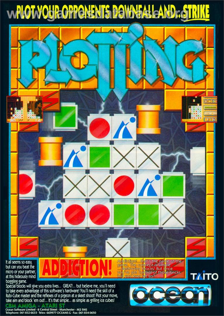 Plotting - Arcade - Artwork - Advert