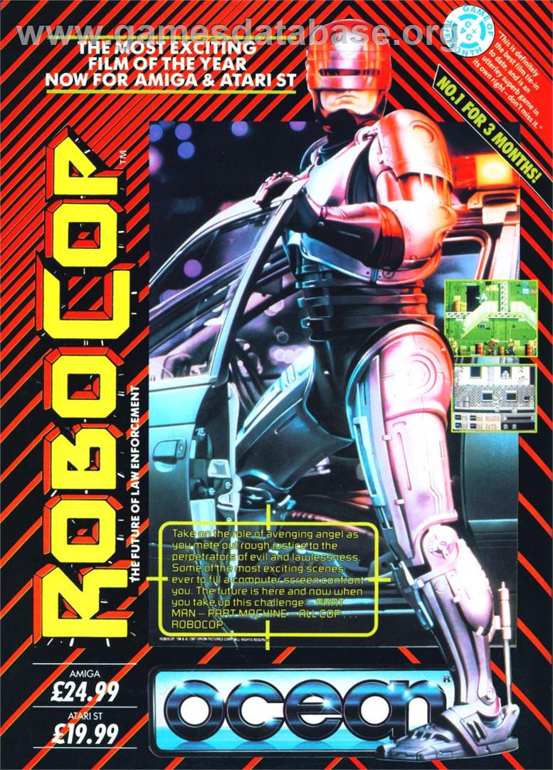 Robocop - Commodore Amiga - Artwork - Advert