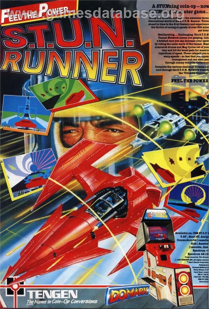 S.T.U.N. Runner - Atari ST - Artwork - Advert