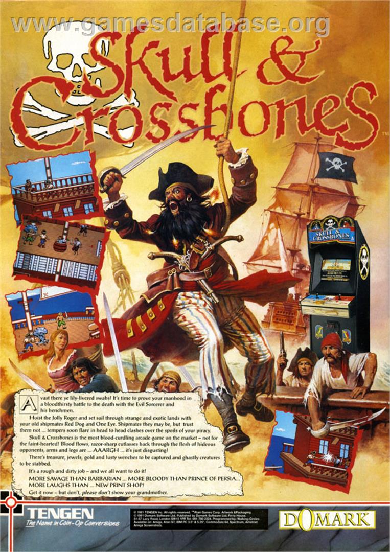 Skull & Crossbones - Atari ST - Artwork - Advert