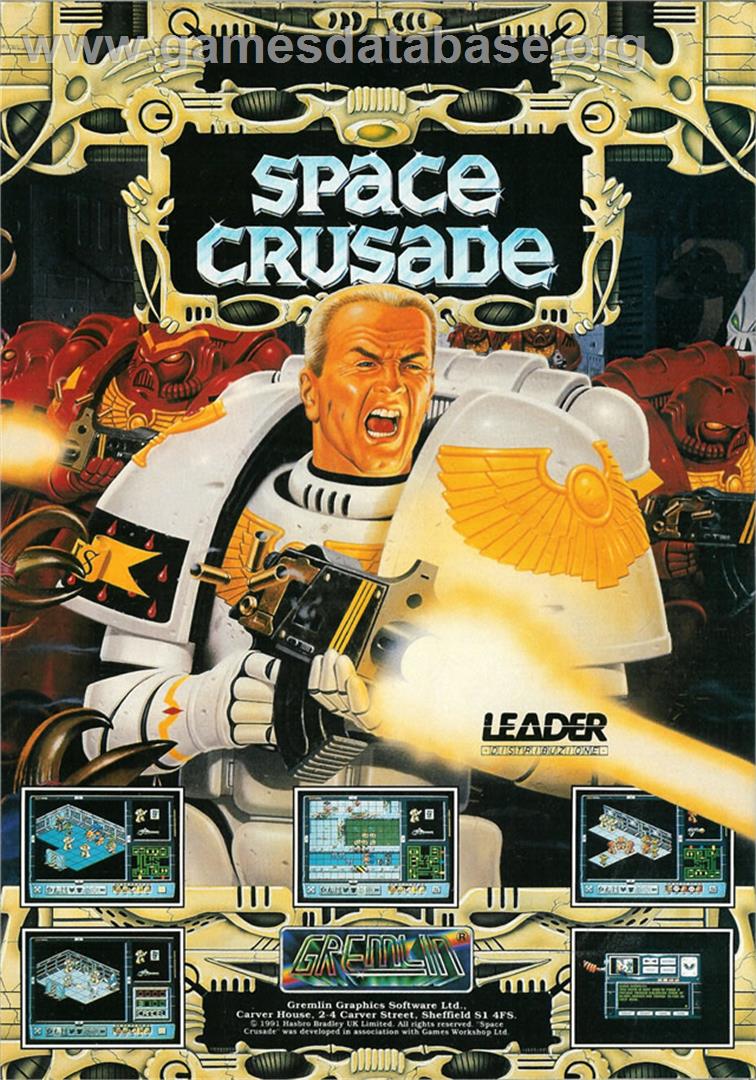 Space Crusade - Microsoft DOS - Artwork - Advert