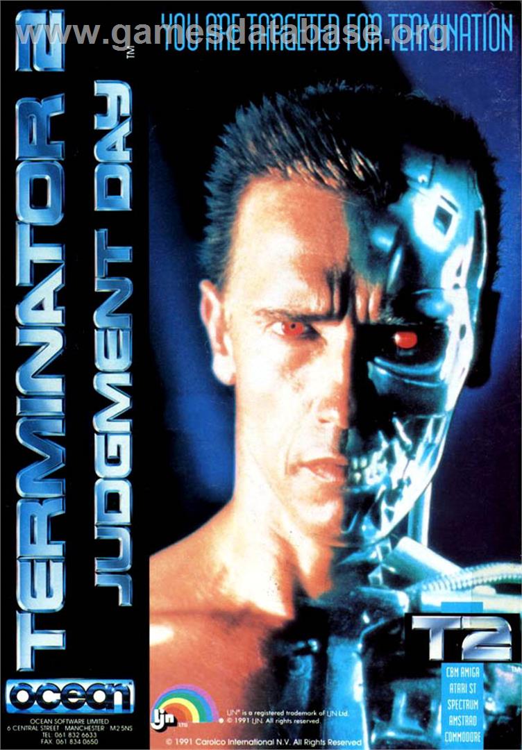 Terminator 2 - Judgment Day - Commodore Amiga - Artwork - Advert