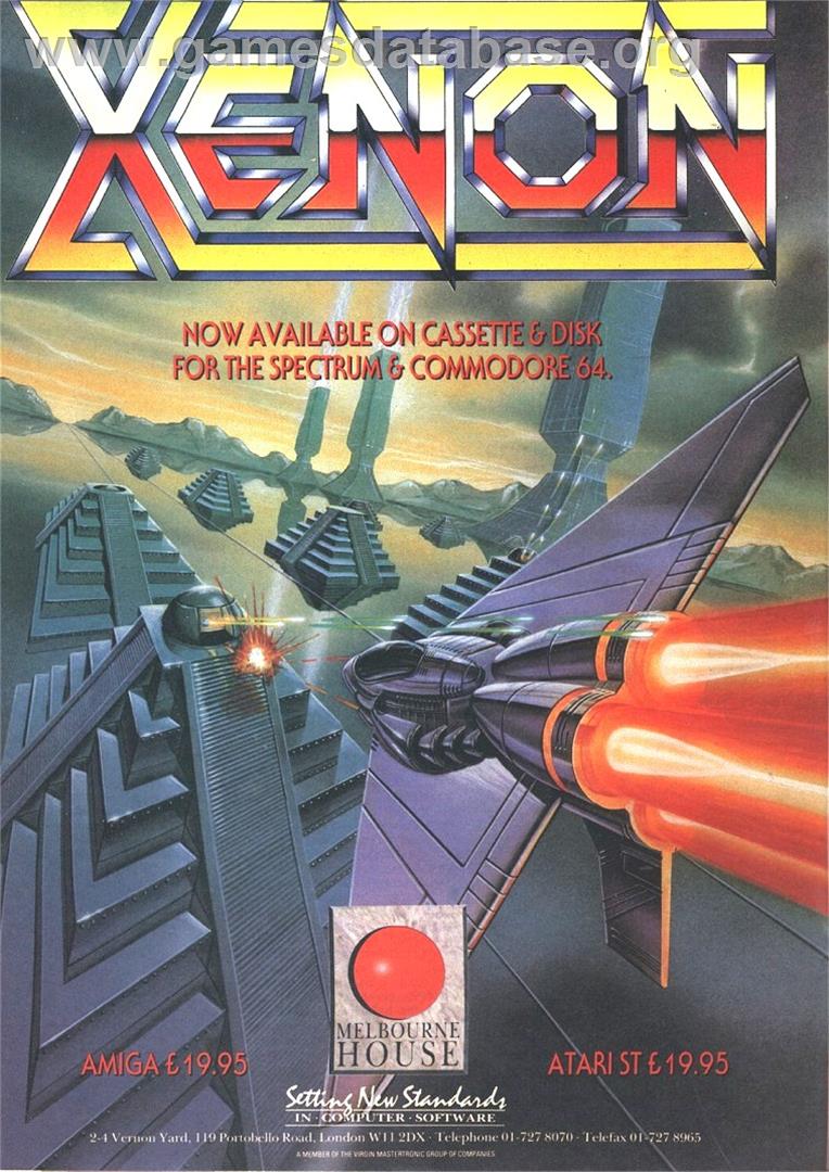 Xenon - Atari ST - Artwork - Advert
