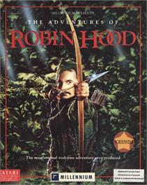 Box cover for Adventures of Robin Hood on the Atari ST.