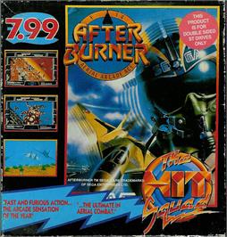 Box cover for After Burner on the Atari ST.