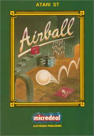 Box cover for Airball on the Atari ST.