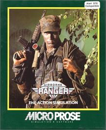 Box cover for Airborne Ranger on the Atari ST.