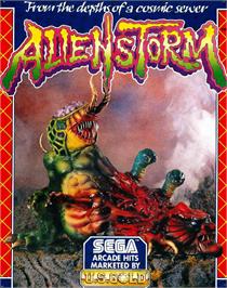 Box cover for Alien Storm on the Atari ST.