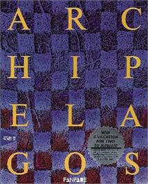 Box cover for Archipelagos on the Atari ST.