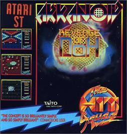 Box cover for Arkanoid - Revenge of DOH on the Atari ST.