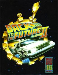 Box cover for Back to the Future 2 on the Atari ST.