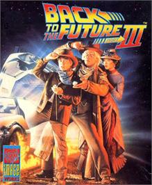 Box cover for Back to the Future 3 on the Atari ST.