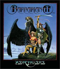 Box cover for Barbarian 2 on the Atari ST.