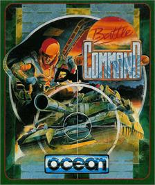 Box cover for Battle Command on the Atari ST.