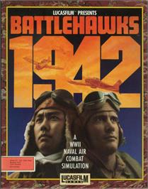 Box cover for Battlehawks 1942 on the Atari ST.