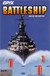 Box cover for Battleship on the Atari ST.