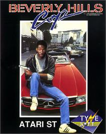 Box cover for Beverly Hills Cop on the Atari ST.