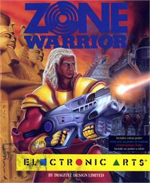 Box cover for Blade Warrior on the Atari ST.