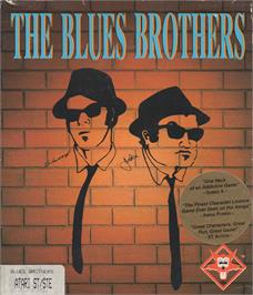Box cover for Blues Brothers on the Atari ST.