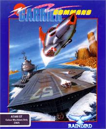 Box cover for Carrier Command on the Atari ST.