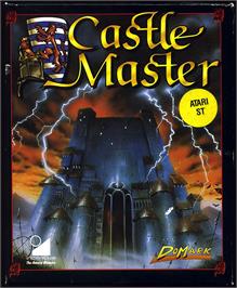 Box cover for Castle Master on the Atari ST.